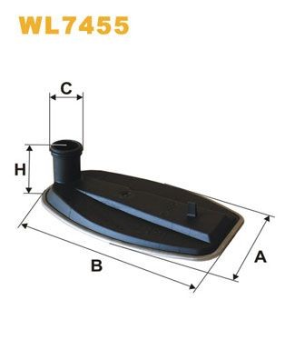 WIX FILTERS WL7455: Υδραυλ. φίλτρο, αυτόμ. κιβ. ταχυτ.