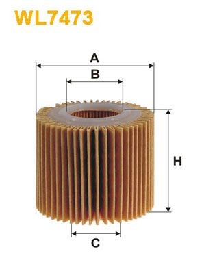 WIX FILTERS WL7473: Õlifilter