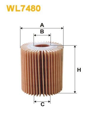 WIX FILTERS WL7480: Õlifilter