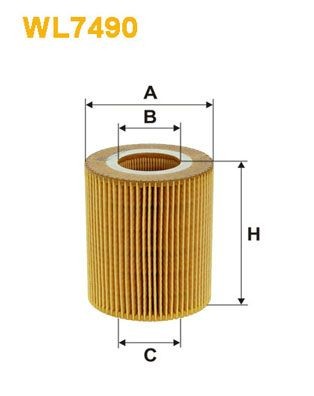 WIX FILTERS WL7490: Õlifilter