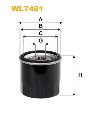 WIX FILTERS WL7491: Filtru ulei