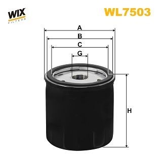 WIX FILTERS WL7503: Õlifilter