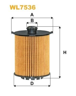 WIX FILTERS WL7536: Õlifilter