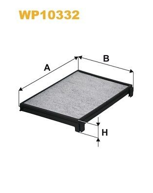 WIX FILTERS WP10332: Interieurfilter Carbon filter