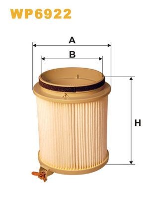 WIX FILTERS WP6922: Suodatin, sisäilma Hiukkassuodatin