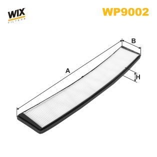 WIX FILTERS WP9002: Filter, salongiõhk Partikkelfilter