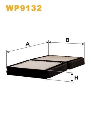 WIX FILTERS WP9132: Filtre d'habitacle Filtre à particules