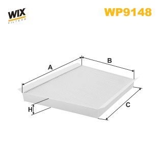 WIX FILTERS WP9148: Filter, salongiõhk Partikkelfilter