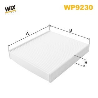 WIX FILTERS WP9230: Filter, salongiõhk Partikkelfilter