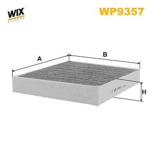 WIX FILTERS WP9352: Filter, salongiõhk Partikkelfilter