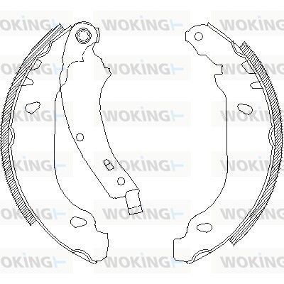 WOKING Z4074.00: Piduriklots