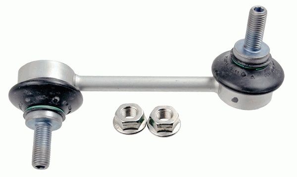 LEMFÖRDER 35504 01: Brat / bieleta suspensie, stabilizator Axa spate stanga, Otel