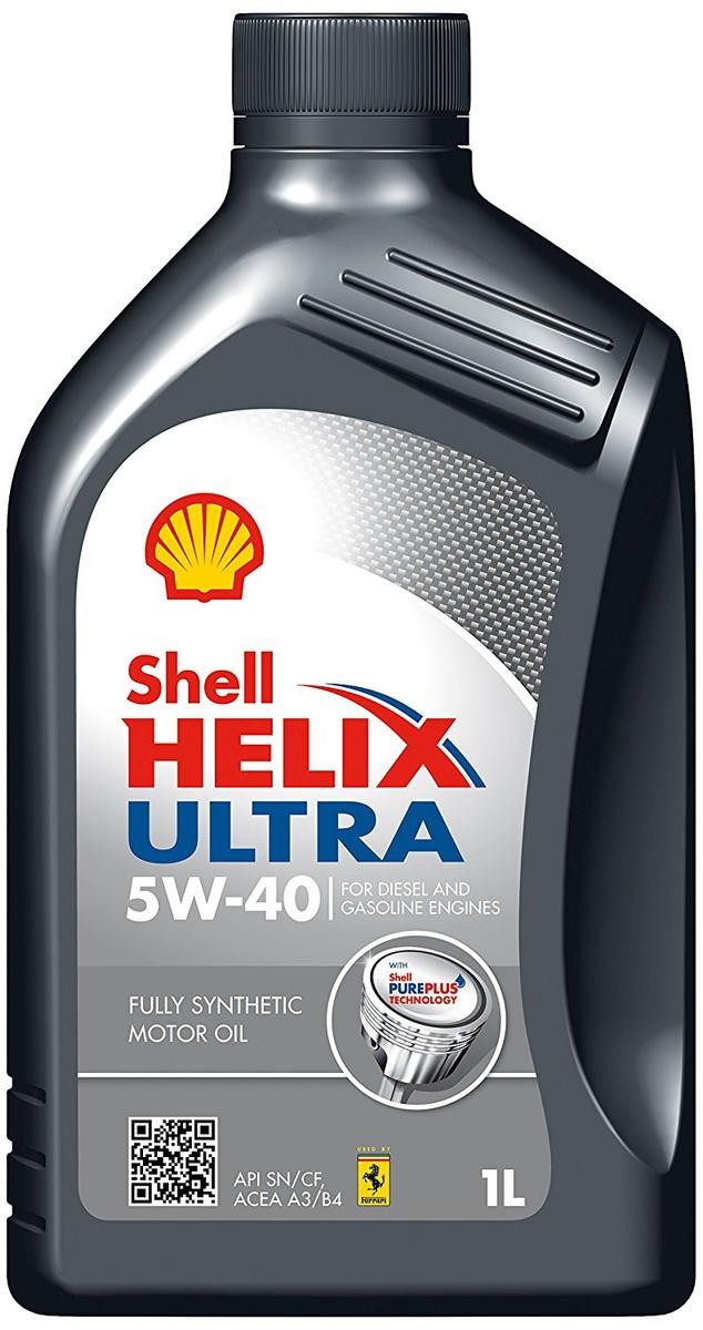 SHELL 550046273: Mootoriõli 1l, 5W-40 Helix Ultra