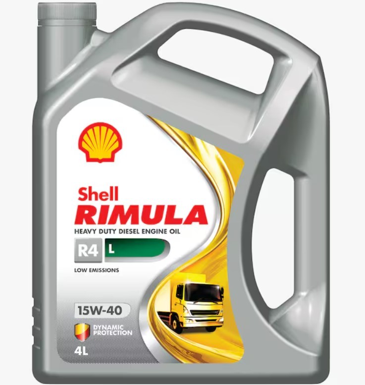 SHELL 550044892: Mootoriõli 4l, 15W-40 Rimula, R4L