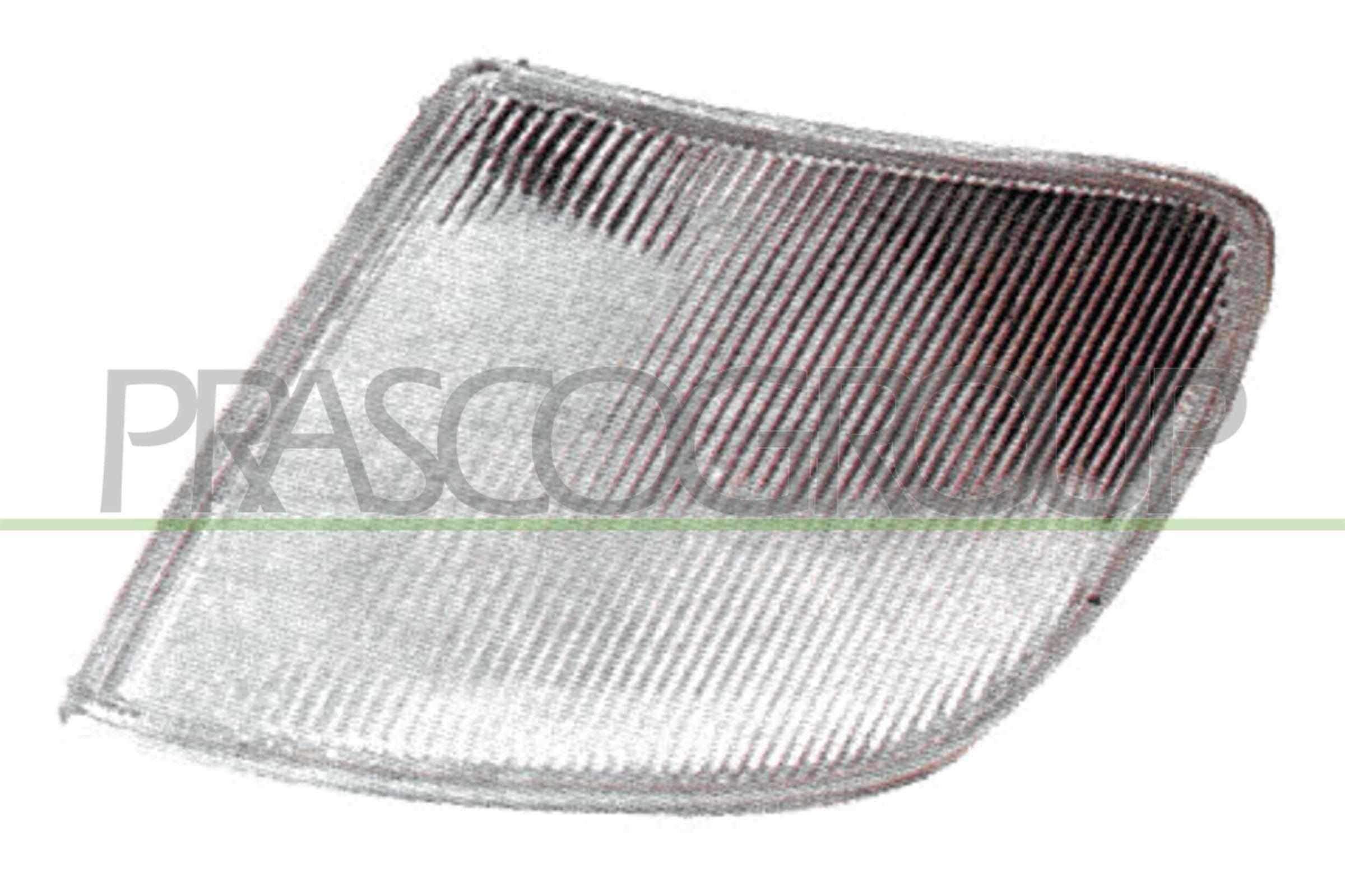 PRASCO VG0514014: Semnalizator fata stanga, alb, cu suport bulb, Model