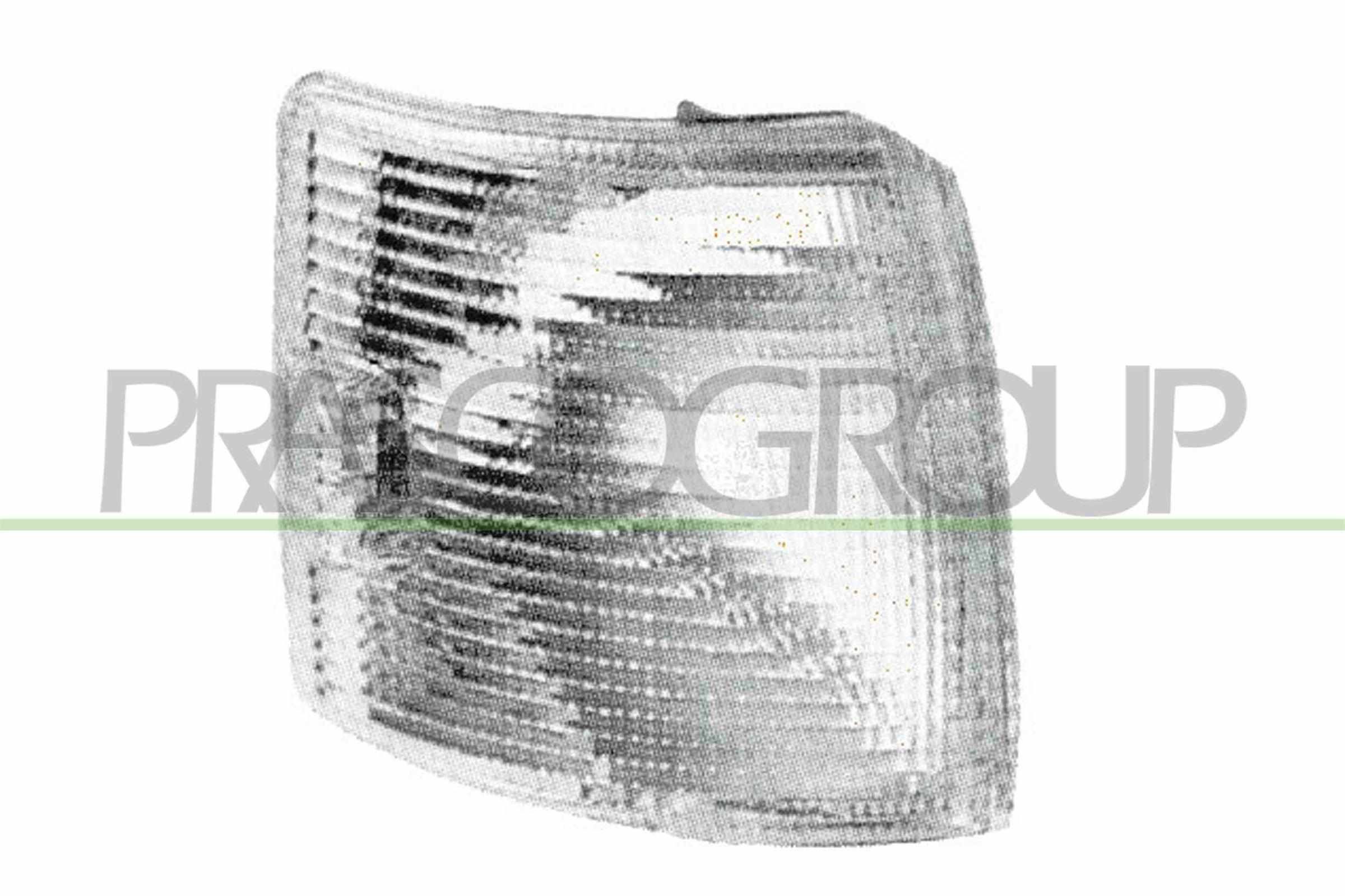PRASCO VG9134013: Blinker till höger fram, vit, med lamphållare