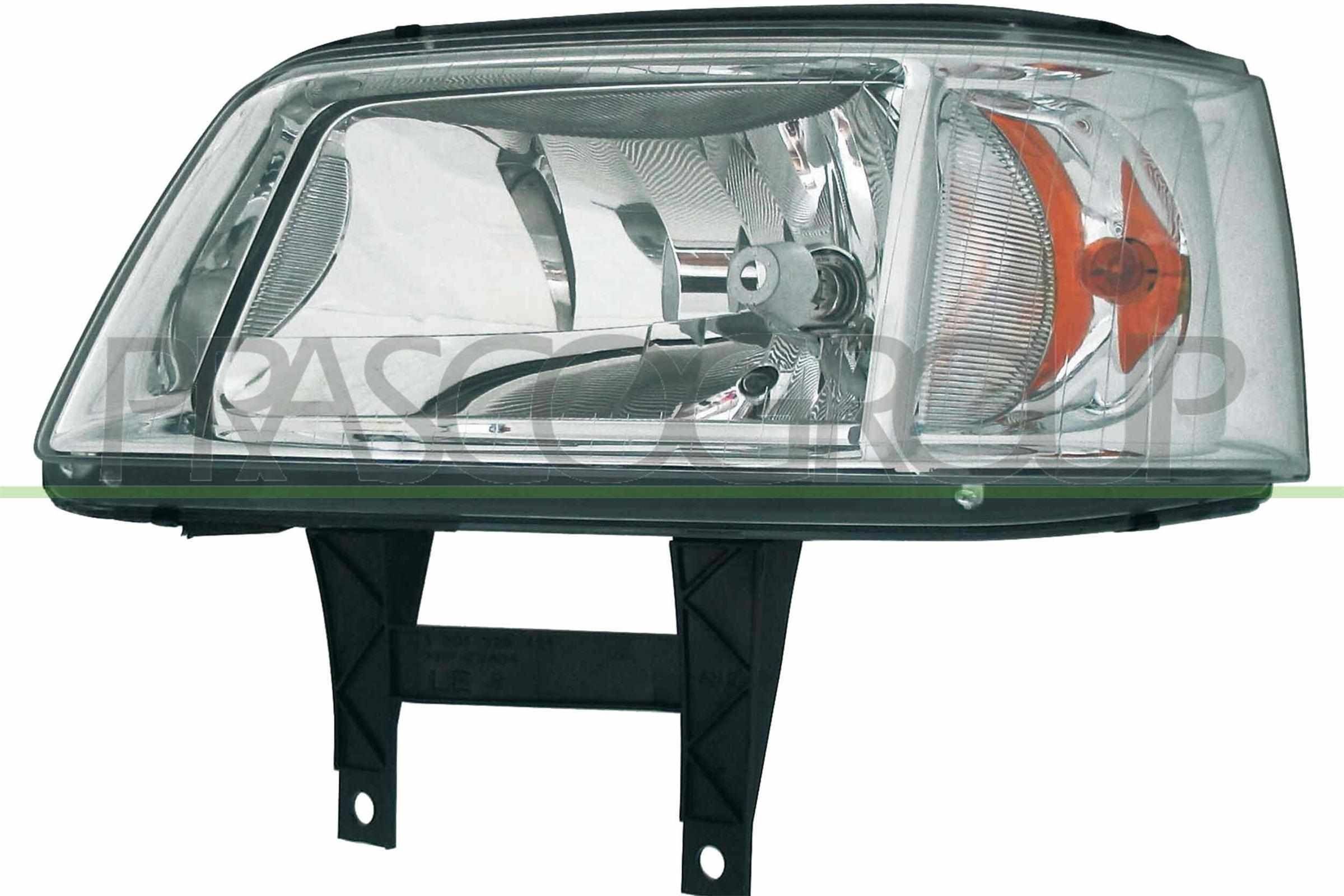 PRASCO VG9174804: Forlygte venstre, H4, med indstillingsmotor for LWR