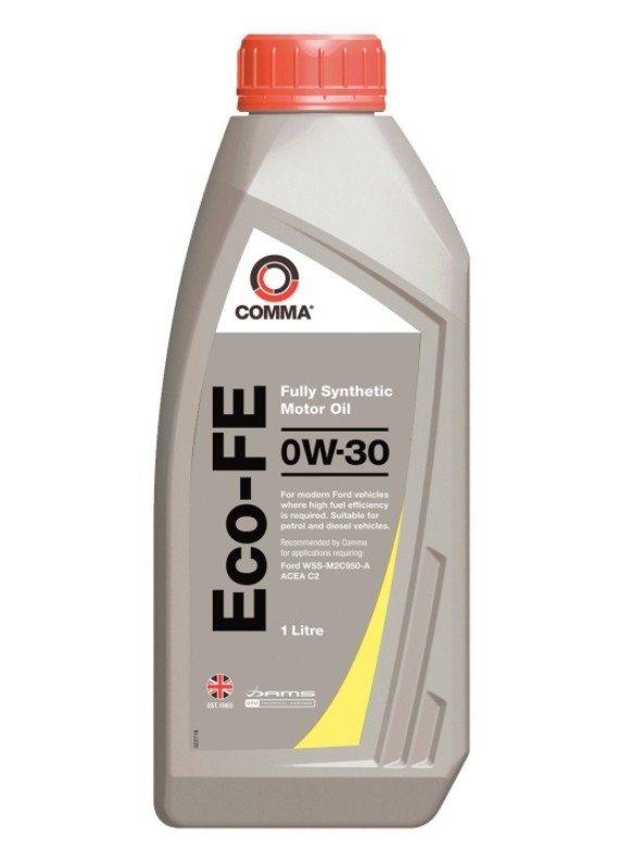 COMMA ECOFE1L: Mootoriõli 1l, 0W-30 Eco-FE