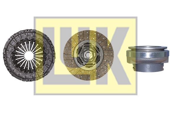 LuK 640 3105 00: Sidurikomplekt koos survelaagriga, koos sidurikettaga BR 0222