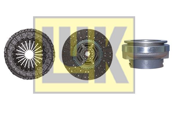 LuK 640 3108 00: Sidurikomplekt koos survelaagriga, koos sidurikettaga BR 0222