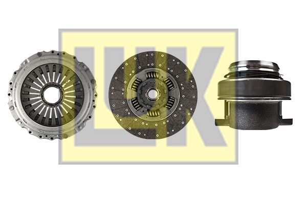 LuK 643 3443 00: Sidurikomplekt koos survelaagriga, koos sidurikettaga BR 0222