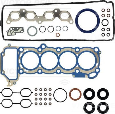 REINZ 01-10006-01: Set garnituri motor cu simering supapa, cu simering arbore cotit, fara garnitura baie ulei