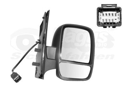 VAN WEZEL 0943828: Εξωτερικός καθρέπτης * HAGUS * δεξιά