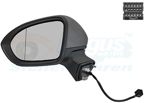 VAN WEZEL 3810807: Specchietto retrovisore esterno * HAGUS * Sx