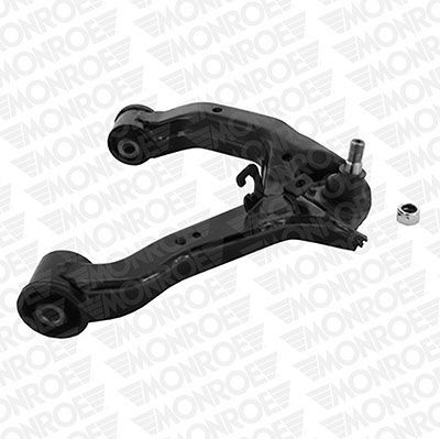MONROE L42537: Brat, suspensie roata cu articulatie de sarcina/ghidare, cu bucsa de cauciuc