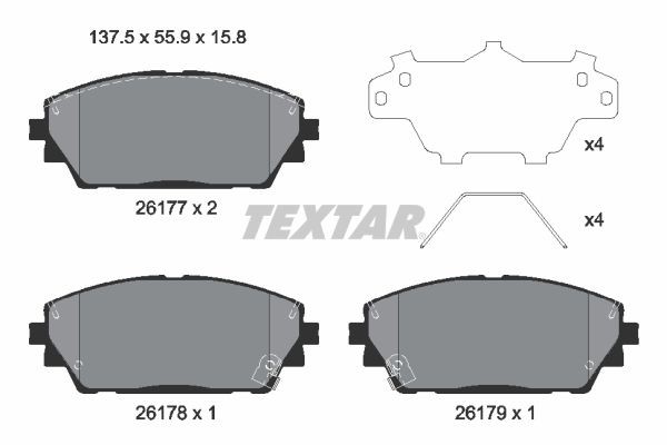 TEXTAR 92187100: Stabdžių diskas Ø: 337mm, vidinis ventiliavimas, Ø: 337mm, be rato tvirtinimo smeigių, be rato stebulės