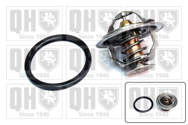 QUINTON HAZELL QTH558K: Termostat chladenia 82°C, 54mm, 25mm, s tesnenim