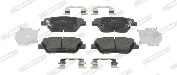 FERODO FDB4831: Piduriklotsid koos lisadega PREMIER ECO FRICTION