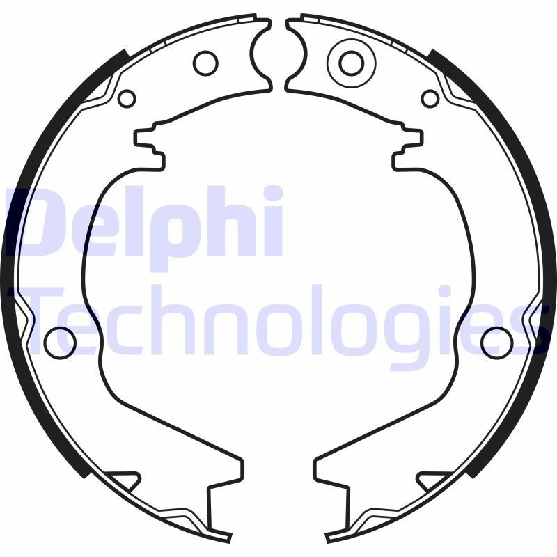 DELPHI LS2145: Piduriklotside komplekt