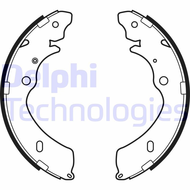 DELPHI LS2147: Piduriklotside komplekt
