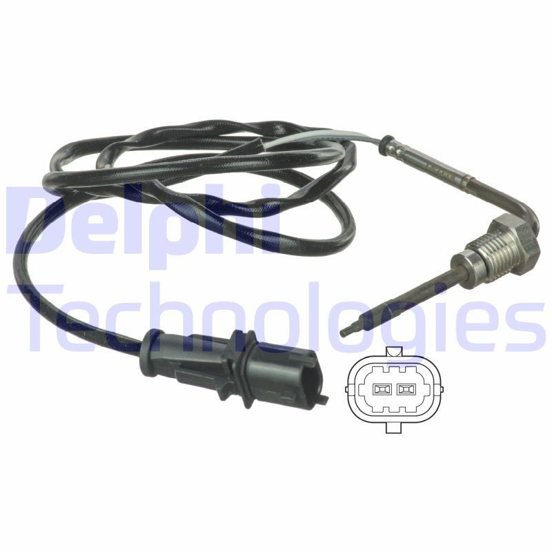 DELPHI TS30025: Sensor, uitlaatgastemperatuur