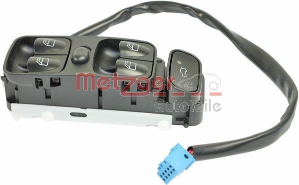 METZGER 0916386: Bouton de lève-vitre du côté conducteur