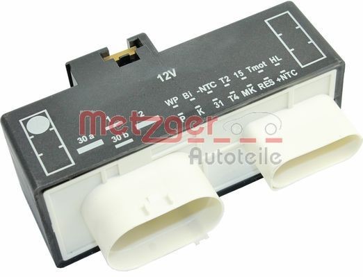 METZGER 0917284: Unitate comanda, ventilator electric (racire motor)