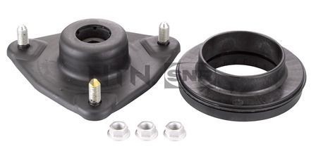 SNR KB689.19: Set reparatie, rulment sarcina amortizor cu bucsa de cauciuc, cu set suruburi