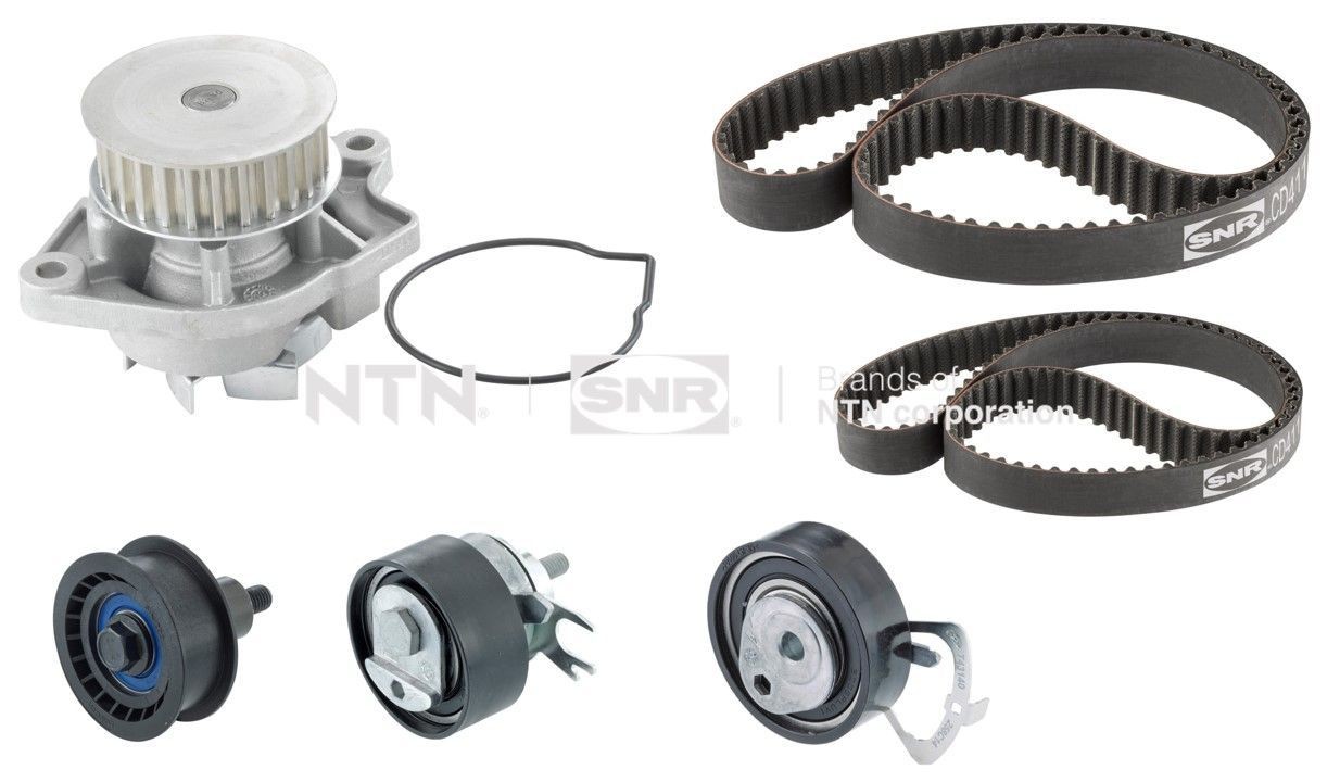 SNR KDP457.820: Kit cinghia distribuzione, pompa acqua N° denti: 130