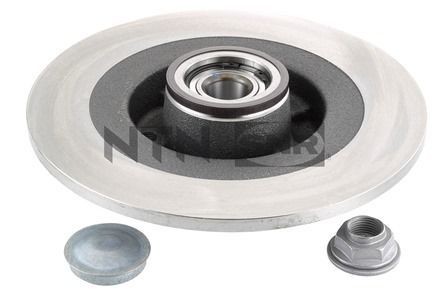 SNR KF155.128U: Disc de frână Ř: 290mm, plin, Ř: 290mm