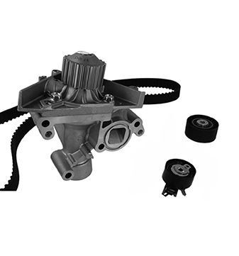 METELLI 30-1045-2: Kit de distribution + pompe à eau avec couvercle