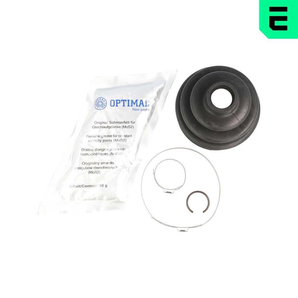 OPTIMAL CVB-10433CR: Bälgsats, drivaxel gummi