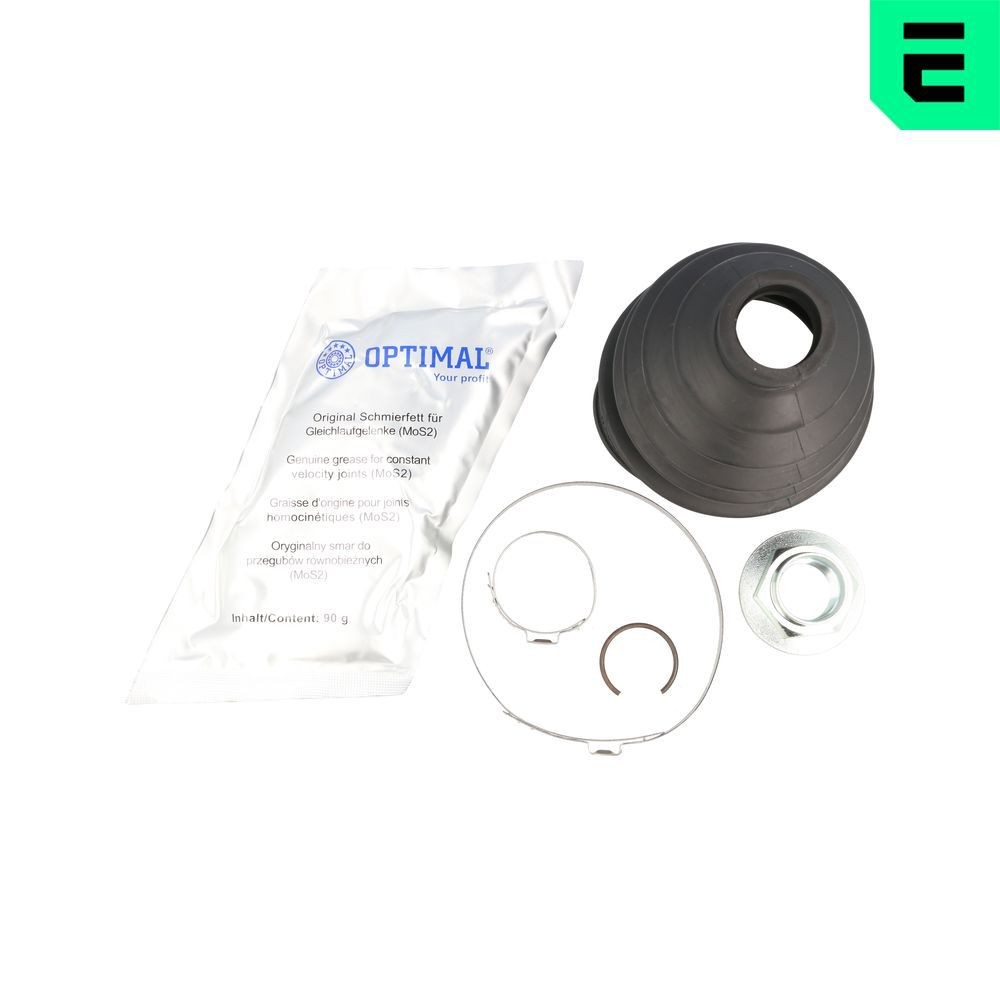 OPTIMAL CVB-10435CR: Jeu de joint-soufflet, arbre de commande Caoutchouc
