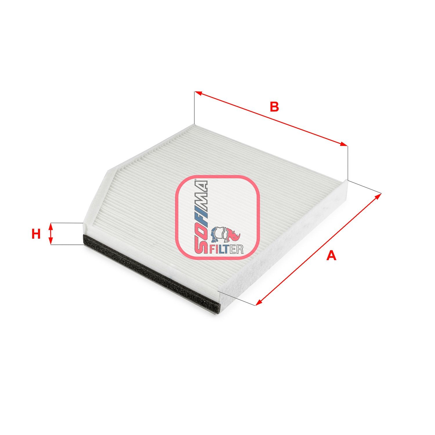 SOFIMA S 3323 C: Filtrs, Salona telpas gaiss Daļiņu filtrs