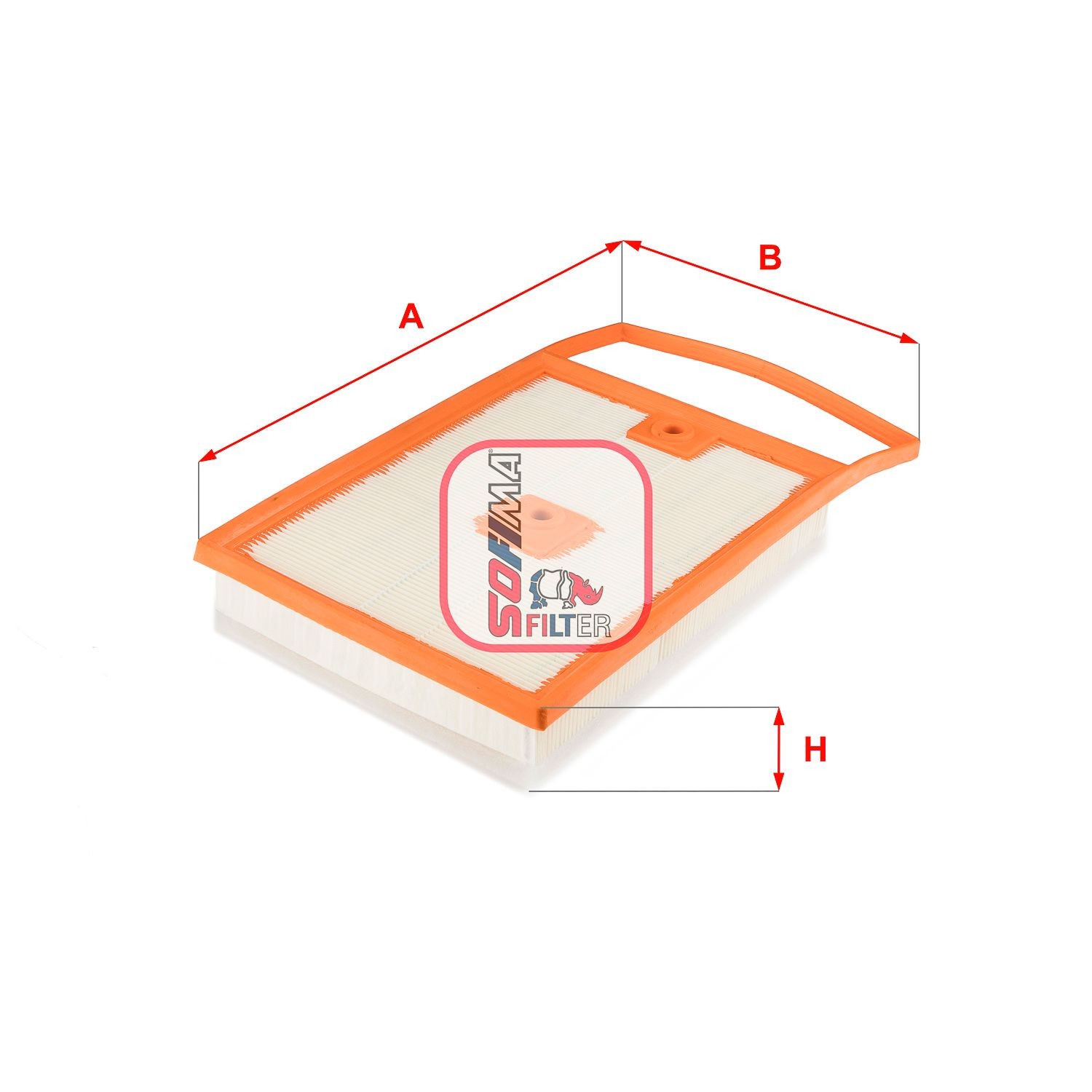 SOFIMA S 3692 A: Filtru aer