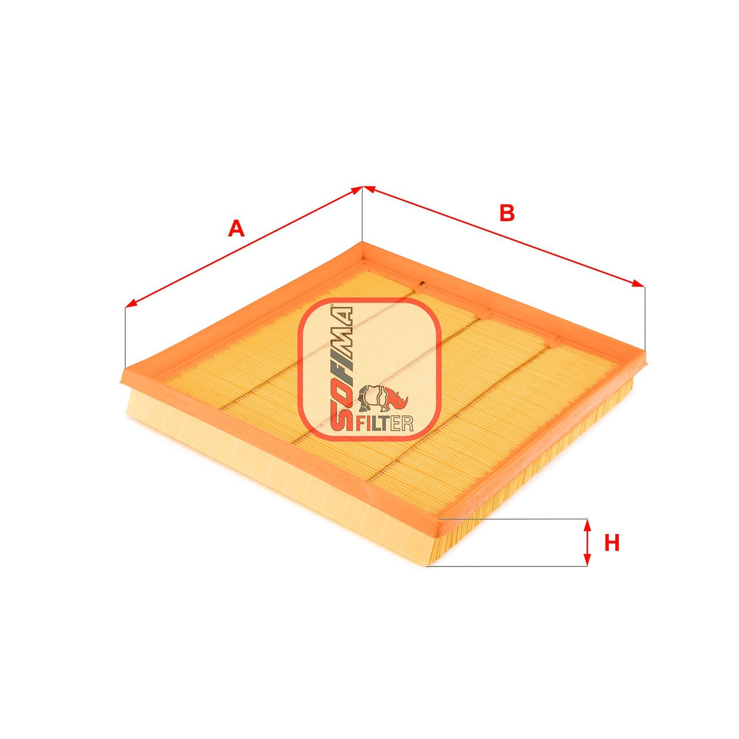 SOFIMA S 3711 A: Filtre à air