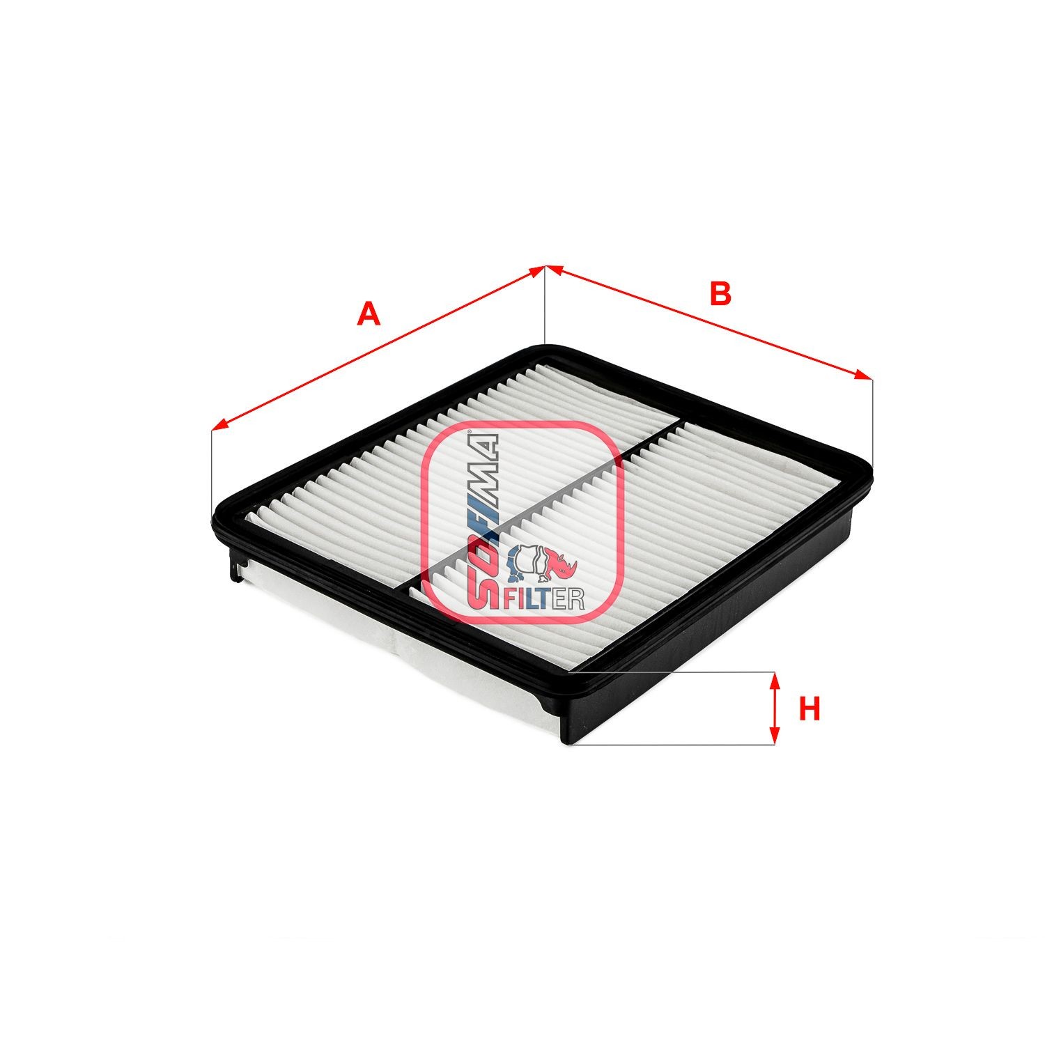SOFIMA S 3723 A: Filtru aer