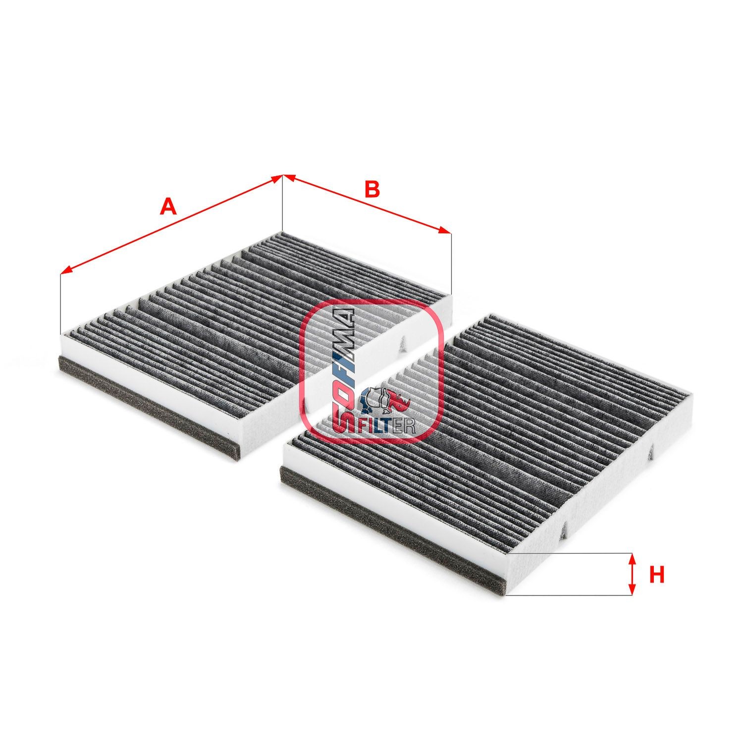 SOFIMA S 4294 CA: Filtrs, Salona telpas gaiss Aktivētās ogles filtrs