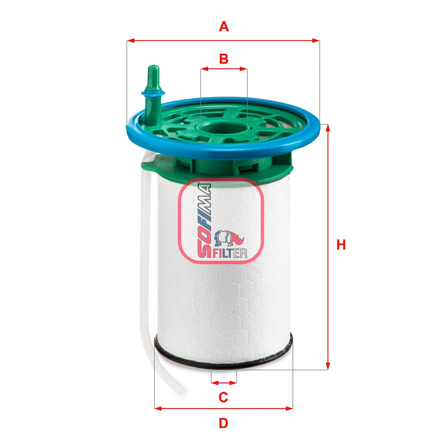 SOFIMA S 6053 NE: Kütusefilter