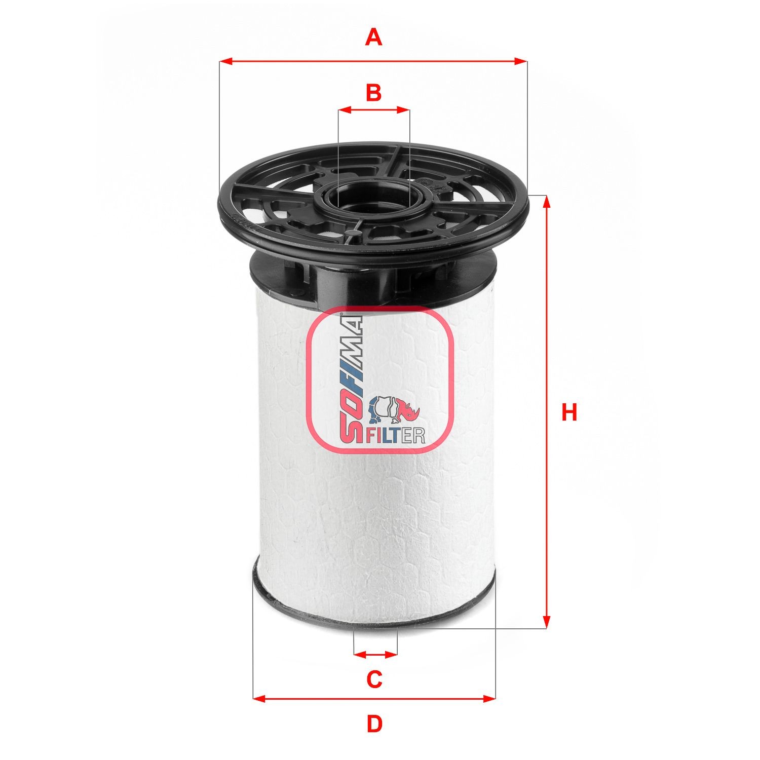 SOFIMA S 6076 NE: Filtro carburante